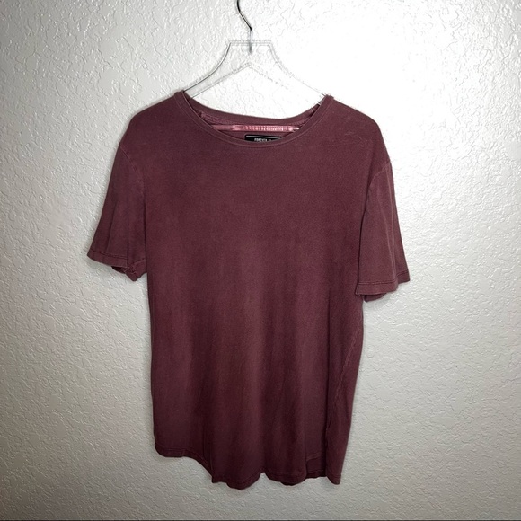 Forever 21 Men’s Maroon T Shirt - Picture 2 of 5